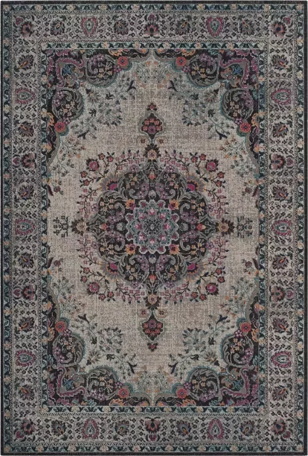 Safavieh Vintage Inspired Indoor Woven Area Rug Artisan Collection ATN334 in Grijs & Fuchsia 155 X 229 cm - Foto 2