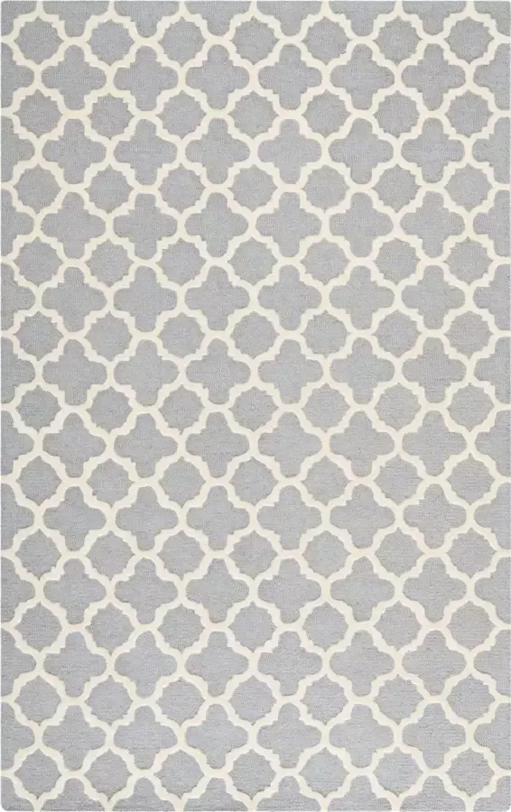 Safavieh Geometrisch Indoor Hand Getuft Vloerkleed Cambridge Collectie CAM130 in Licht Groen & Ivoor 152 X 244 cm - Foto 3