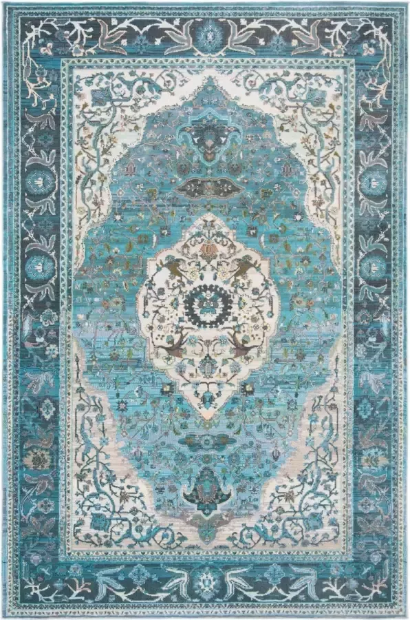 Safavieh Exotic Elegant Indoor Geweven Vloerkleed Luxor Collectie LUX330 in Turquoise & Aqua 160 X 231 cm - Foto 2