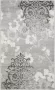 Safavieh Floral Glam Damask Indoor Geweven Vloerkleed Adirondack Collectie ADR114 in Zilver & Ivoor 91 X 152 cm - Thumbnail 2