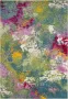 Safavieh Abstract Geweven Vloerkleed voor Binnen Watercolor Collectie WTC697 in Groen & Fuchsia 201 X 274 cm - Thumbnail 2
