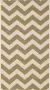 Safavieh Chevron Geweven Binnen Outdoor Vloerkleed Courtyard collectie CY6244 in Groen & Beige 61 X 109 cm - Thumbnail 2