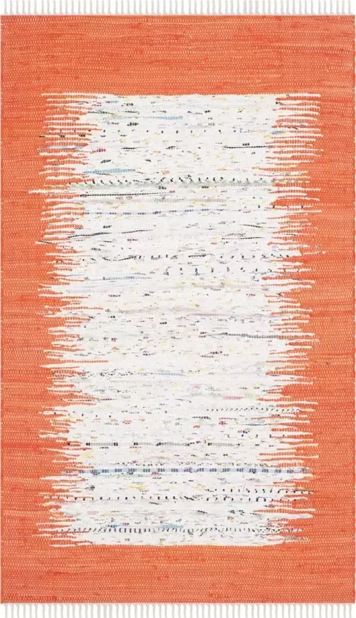 Safavieh Modern Indoor Flatweave Vloerkleed Montauk Collectie MTK712 in Rust & Ivoor 122 X 183 cm - Foto 4