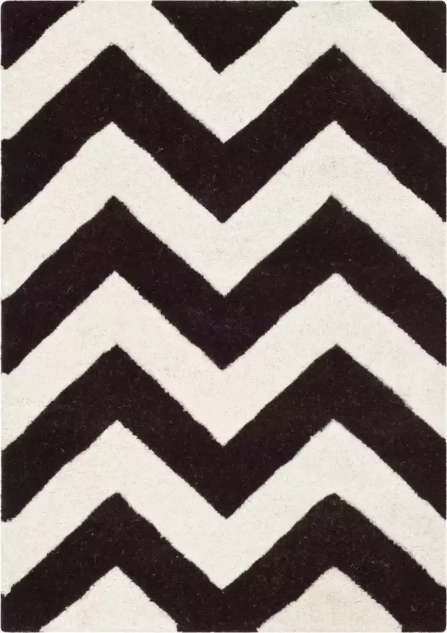 Safavieh Eigentijds Indoor Hand Getuft Vloerkleed Chatham Collectie CHT715 in Donkerblauw & Ivoor 213 X 213 cm - Foto 5