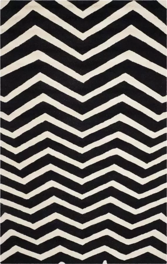 Safavieh Hedendaags Indoor Hand Getuft Vloerkleed Cambridge Collectie CAM714 in Grijs & Ivoor 152 X 244 cm - Foto 7