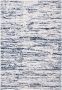 Safavieh Modern Abstract Geweven Vloerkleed voor Binnen Amelia Collectie ALA768 in Ivoor & Blauw 122 X 183 cm - Thumbnail 1