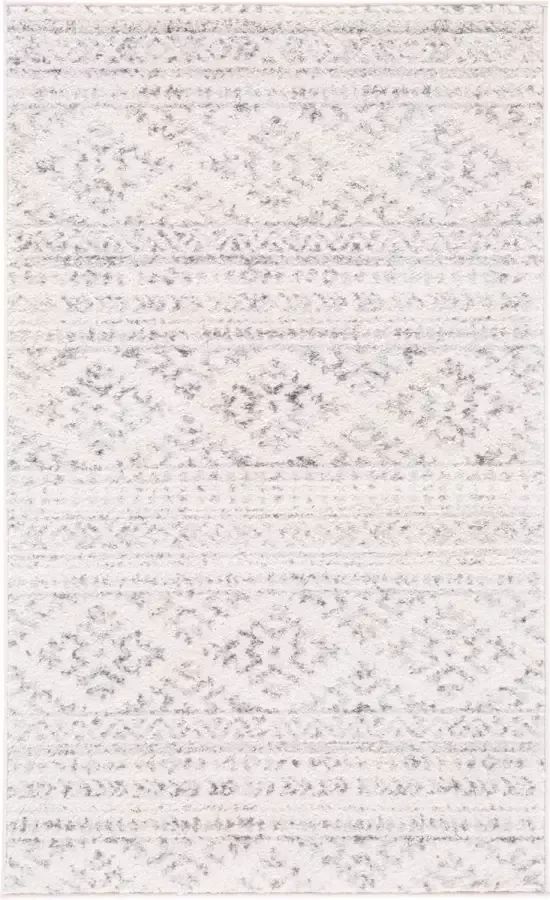 Safavieh Boho Chic Indoor Geweven Vloerkleed Tulum Collectie TUL272 in Licht Grijs & Ivoor 183 X 274 cm - Foto 2