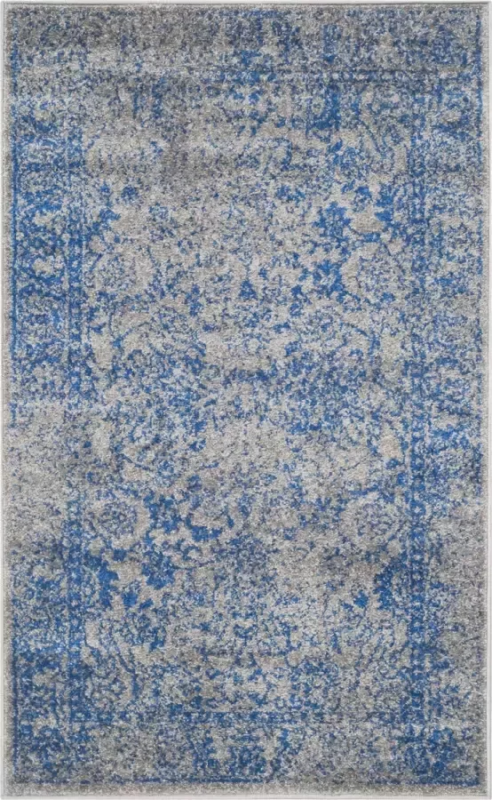 Safavieh Distressed Vintage Indoor Woven Area Rug Adirondack Collection ADR109 in Black & Teal 91 X 152 cm - Foto 3