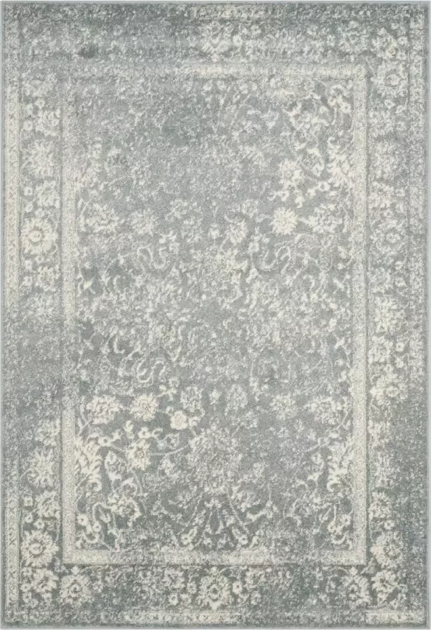 Safavieh Distressed Vintage Indoor Woven Area Rug Adirondack Collection ADR109 in Ivory & Rose 183 X 274 cm