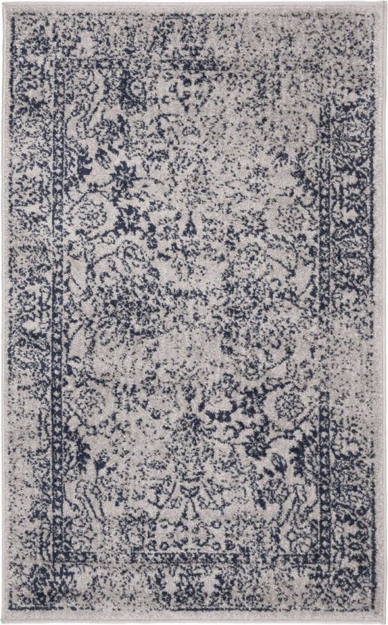 Safavieh Distressed Vintage Indoor Woven Area Rug Adirondack Collection ADR109 in Black & Teal 91 X 152 cm - Foto 1