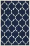 Safavieh Eigentijds Indoor Hand Getuft Vloerkleed Chatham Collectie CHT733 in Donkerblauw & Ivoor 183 X 274 cm - Thumbnail 5