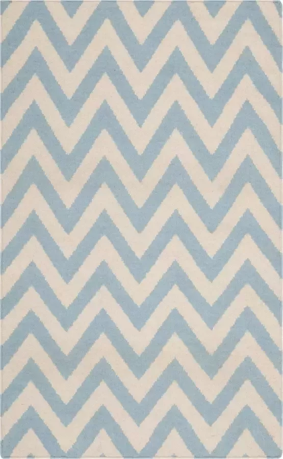 Safavieh Eigentijds Indoor Flatweave Vloerkleed Dhurrie Collectie DHU557 in Grijs & Ivoor 183 X 183 cm - Foto 4