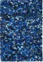 Safavieh Shaggy Indoor Handgeknoopt Vloerkleed Rio Shag Collectie SG951 in Blauw & Multi 183 X 183 cm - Thumbnail 3