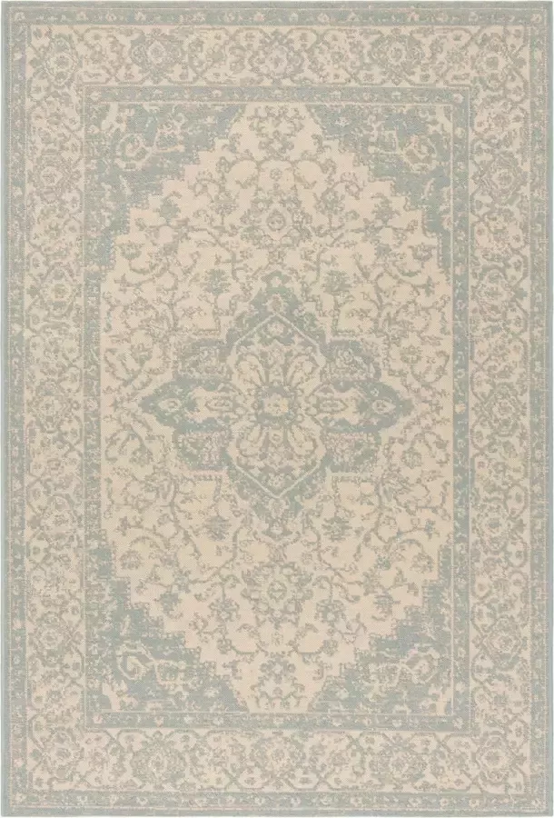 Safavieh Medallion Indoor Outdoor Geweven Vloerkleed Beachhouse Collectie BHS137 in Creme & Beige 201 X 290 cm - Foto 3