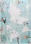Salery Home Vloerkleed moderne wasbaar zachte microvezel keuken badkamer kinderkamer studeerkamer en woonkamer tapijt roze- 160x230 - Thumbnail 3