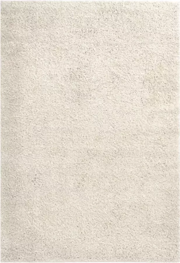 Salery Home Shaggy hoogpolig tapijt moderne vloerkleed beige 160x220 cm