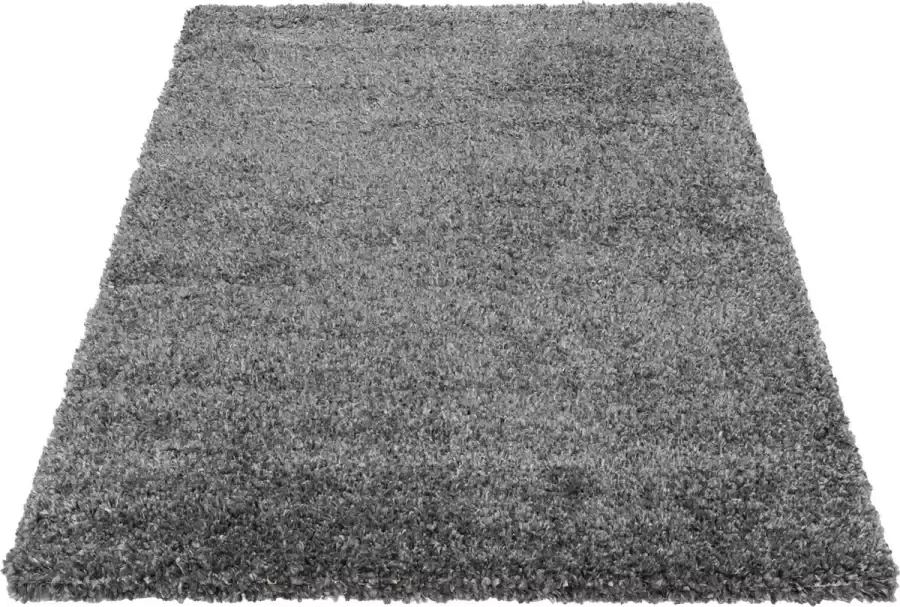 Salery Home Vloerkleed Ethno Kortpolig Shaggy Tapijtpatroon Antraciet 160X230