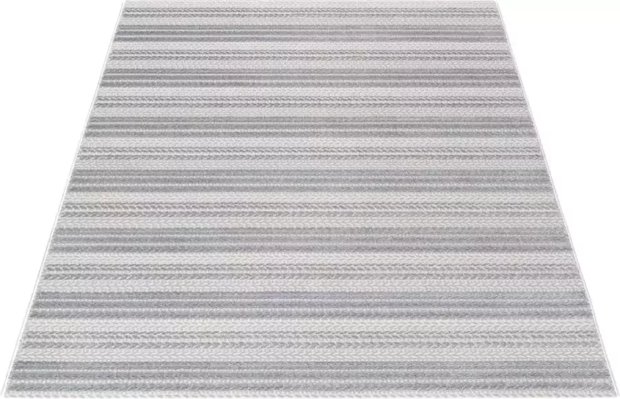 Salery Home Vloerkleed- modern laagpolig vloerkleed tapijtenloods Luxury grijs geodriehoek patroon 200x290 cm