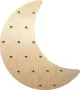 Salt & Sugar Pegboard Wandplank Maan Babykamer Kinderkamer Kapstok - Thumbnail 1