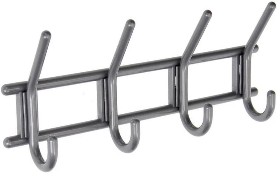 SAM Mack Kapstok 4 dubbele haken grijs