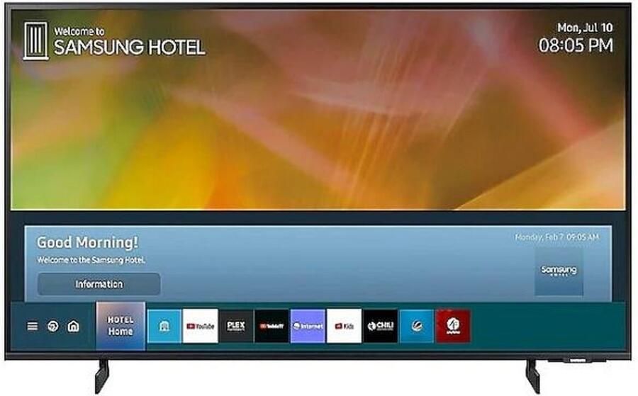 Samsung HG43AU800EE 43 diagonale klasse HAU8000 Series led-achtergrondverlichting lcd-tv