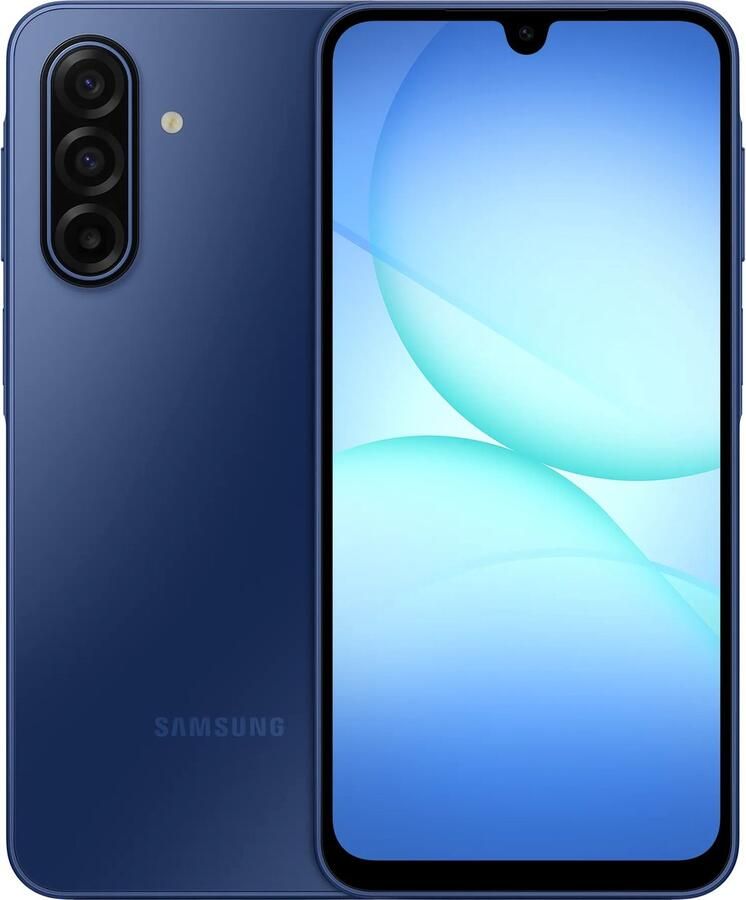 Samsung Galaxy A17 5G 17 cm (6.7) Hybride Dual SIM Android 15 USB Type-C 128 GB 5000 mAh Blauw