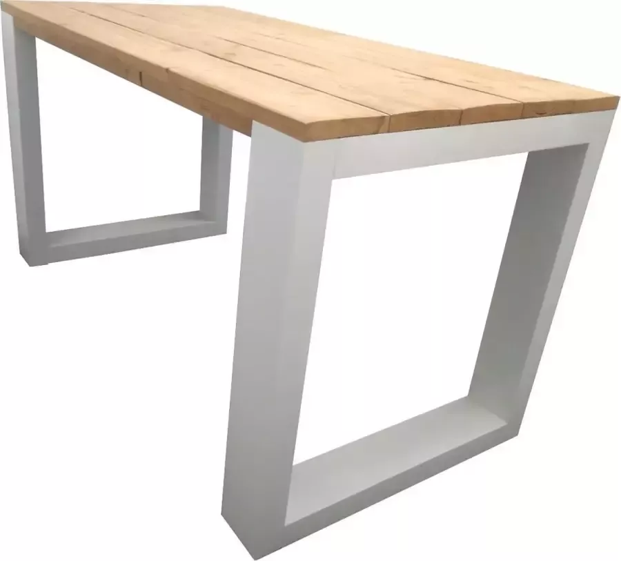 Sanderswoodworks Eettafel New Orleans Roasted wood 220L-90B-78H cm
