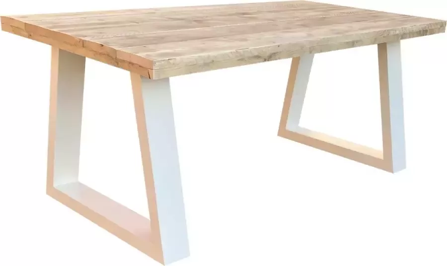 Sanderswoodworks Vancouver Eettafel Steigerhout 200Lx90Bx78H cm