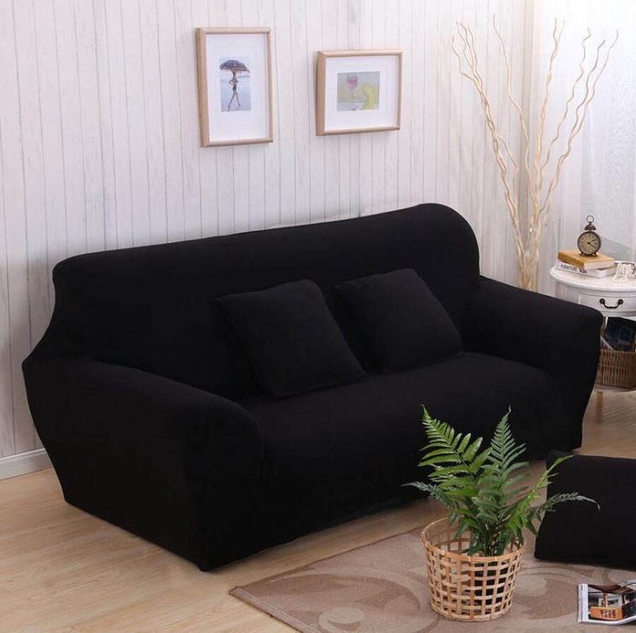 Sandesen Eendelige stretch bankhoezen geschikt voor de meeste SINGLE bankstoelen. Makkelijk te gebruiken. Zeer rekbaar. Zwart