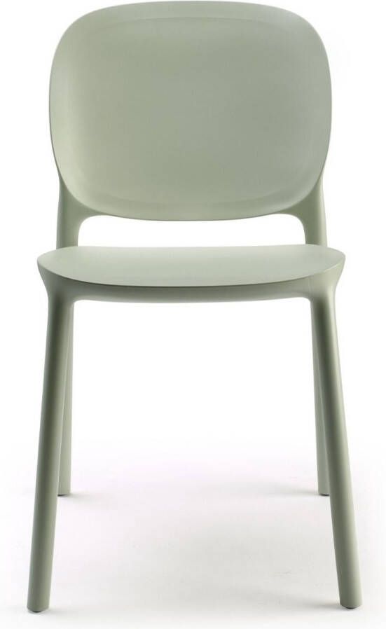 Scab Hug Stoel Set Van 6 Saliegroen