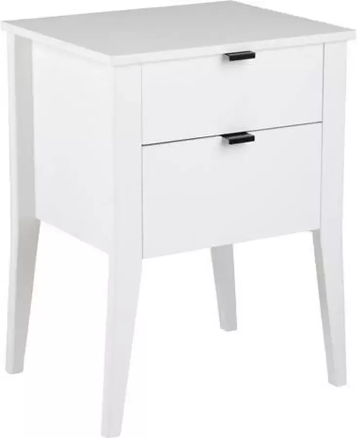 Scandes MOOS Sleepy bed side table MDF white drawers 2 pcs - Foto 2