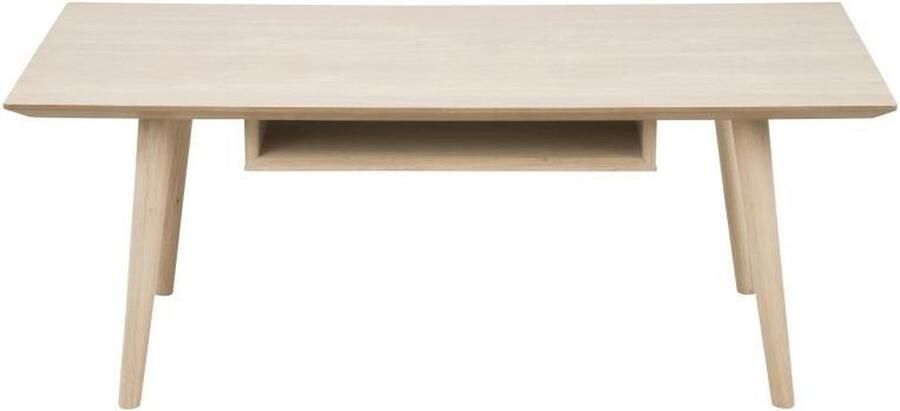 Giga Living Salontafel Dysta Eikenfineer Wit 115cm - Foto 2