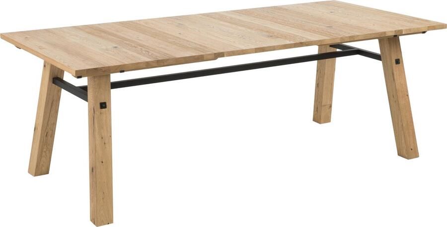 Leen Bakker Eetkamertafel Norsholm eikenkleur 75x210x95 cm