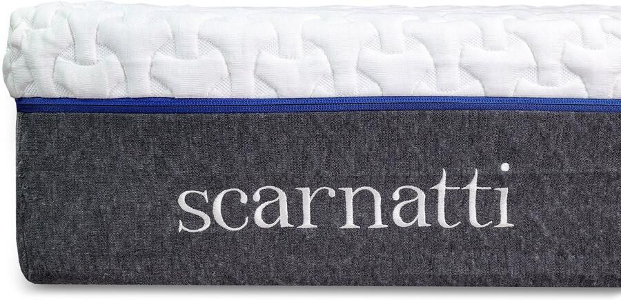 SCARNATTI Matras 140x200 cm 18cm 140x200 cm Logeermatrassen Matrassen Koudschuim Traagschuim 2in1 Nasa Met vacuumzak Extra Groot - Foto 2