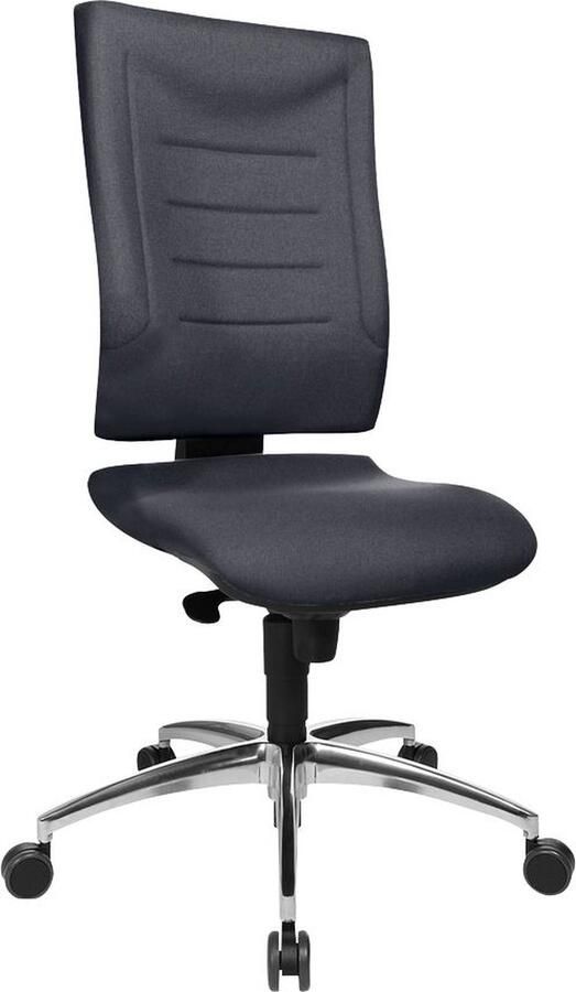 Schäfer Shop Pure bureaustoel SSI PROLINE P2 synchroonmechanisme zonder armleuningen lendensteun afronding ter hoogte van de knieën