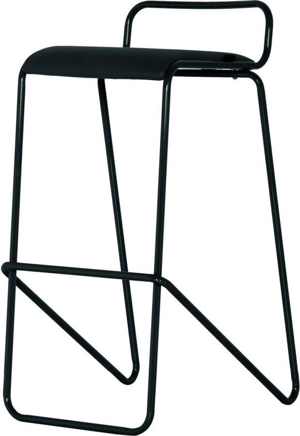 Schaffenburg Barkruk Hoog serie 126 Sledeframe Zwart- Antraciet - Foto 2