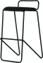 Schaffenburg Barkruk Hoog serie 126 Sledeframe Zwart- Antraciet - Thumbnail 1