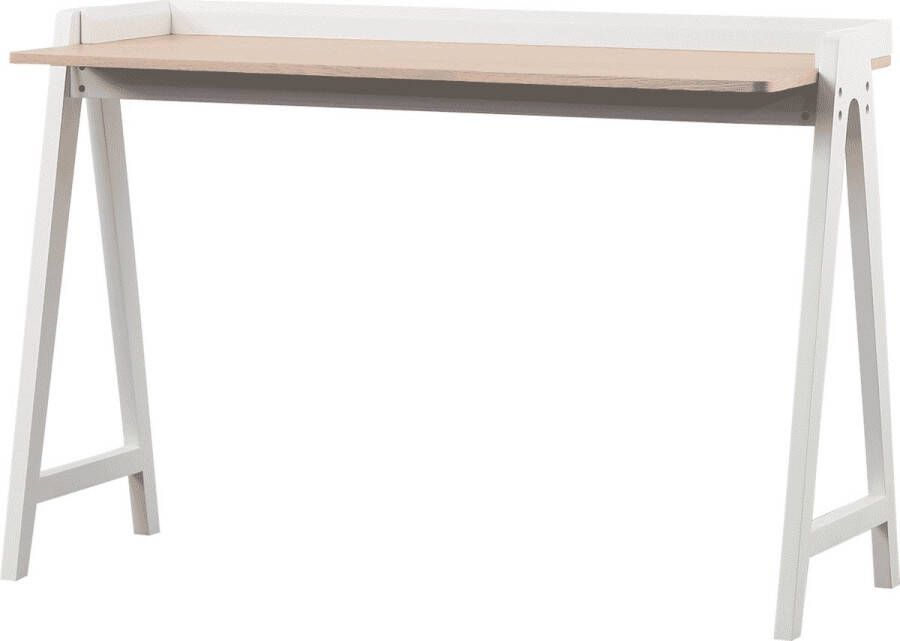 Schaffenburg Domestico Thuiswerk Bureau Eiken Wit (Ral 9010) 120 x 60 cm