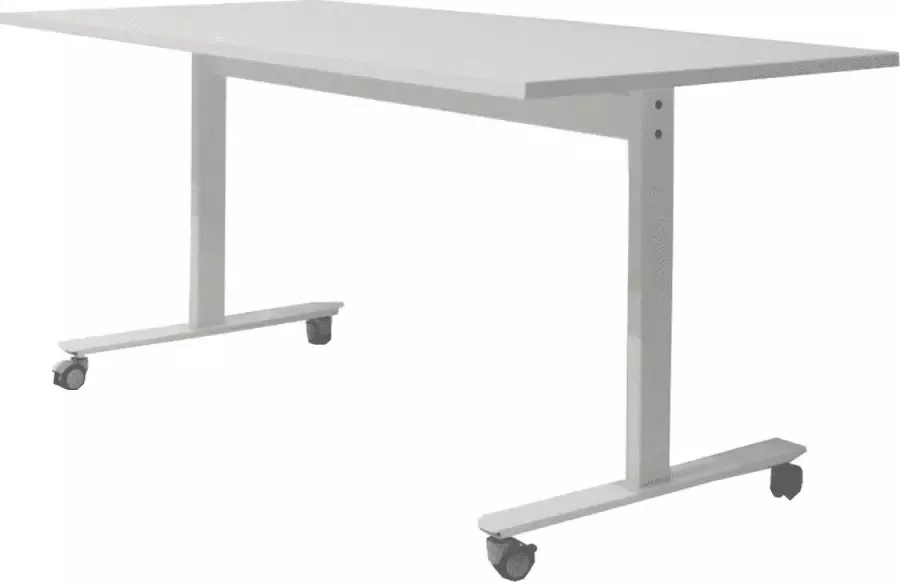 Schaffenburg Linesto klaptafel 160CM Wit Lichtgrijs