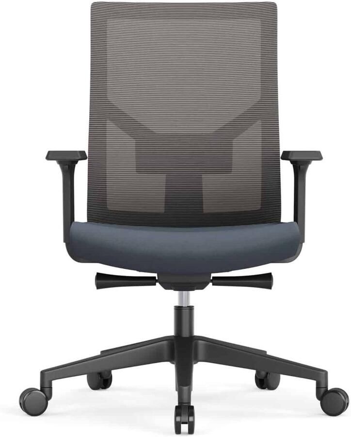 Schaffenburg Bureaustoel Serie 110 met EN 1335-norm Grijs