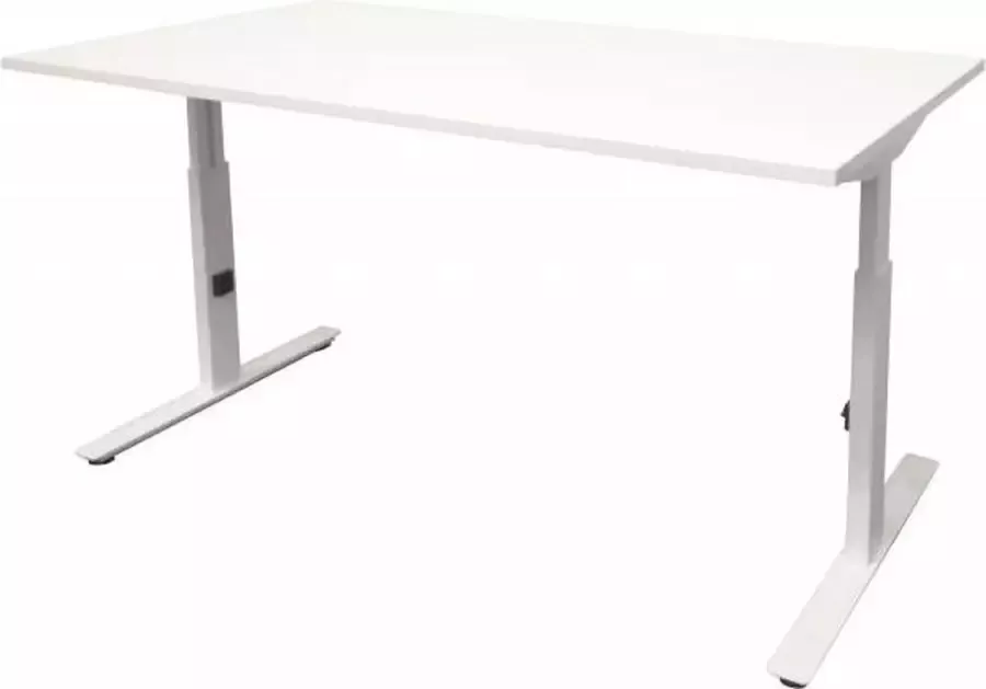 Schaffenburg Verstelbaar Bureau Linesto 120x80 wit frame