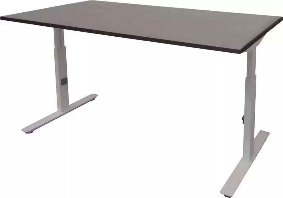 Schaffenburg Verstelbaar Bureau Linesto 140x80 logan alu frame