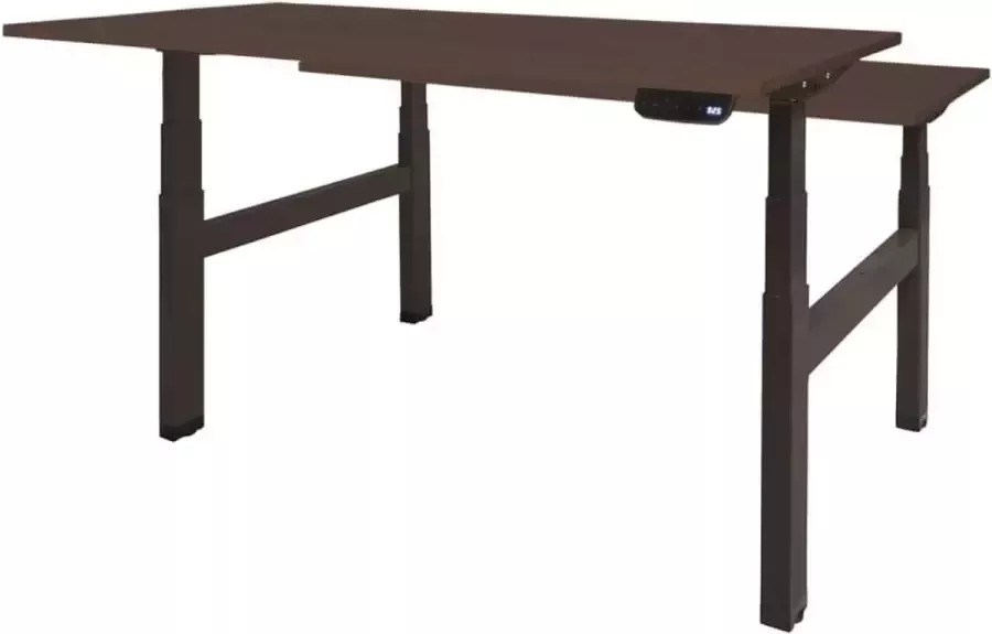 Schaffenburg Zit Sta Bureau Duo Elektrisch 120x80 logan -zwart frame