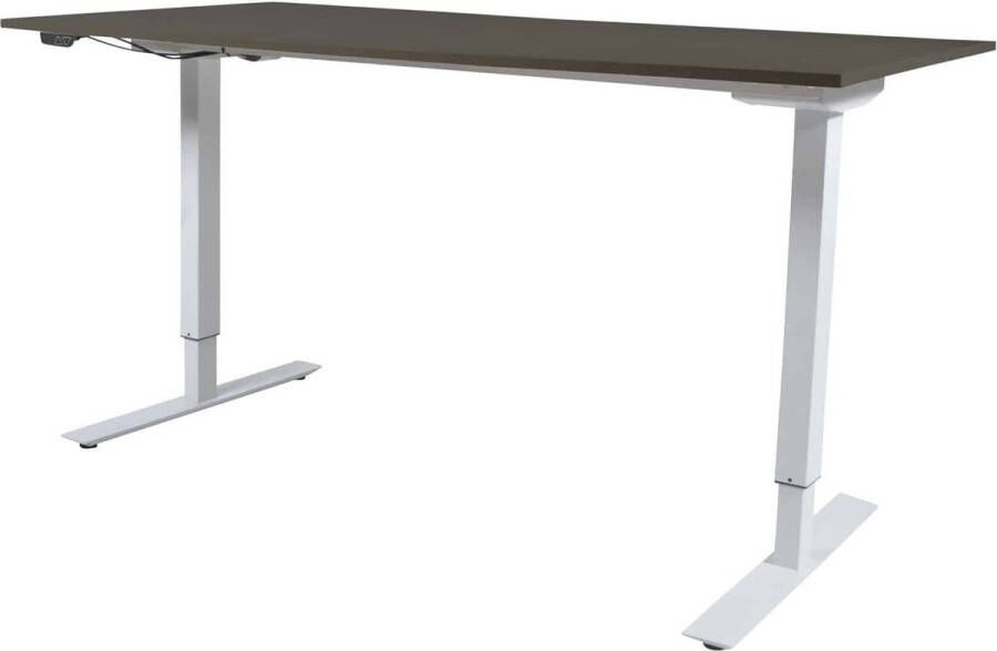 Schaffenburg Zit Sta Bureau Elektrisch 160x80 robson zwart frame