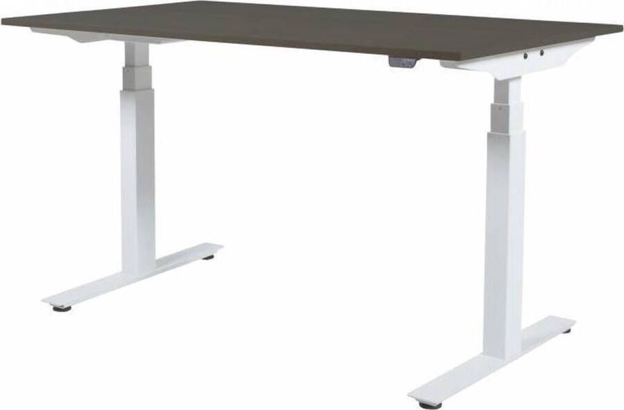 Schaffenburg Zit Sta Bureau Plus Elek 160x80 robson wit frame