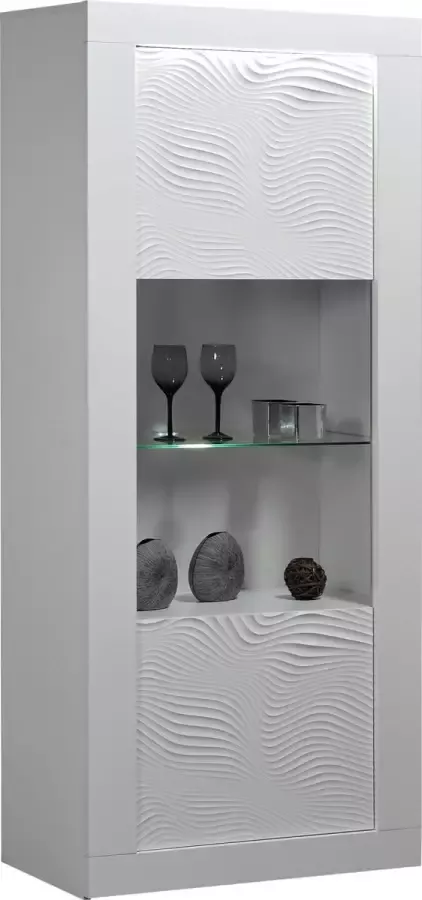 CaliCosy Bibliothèque 1 porte avec Vitrine KARMA Fabrication Française - Foto 3