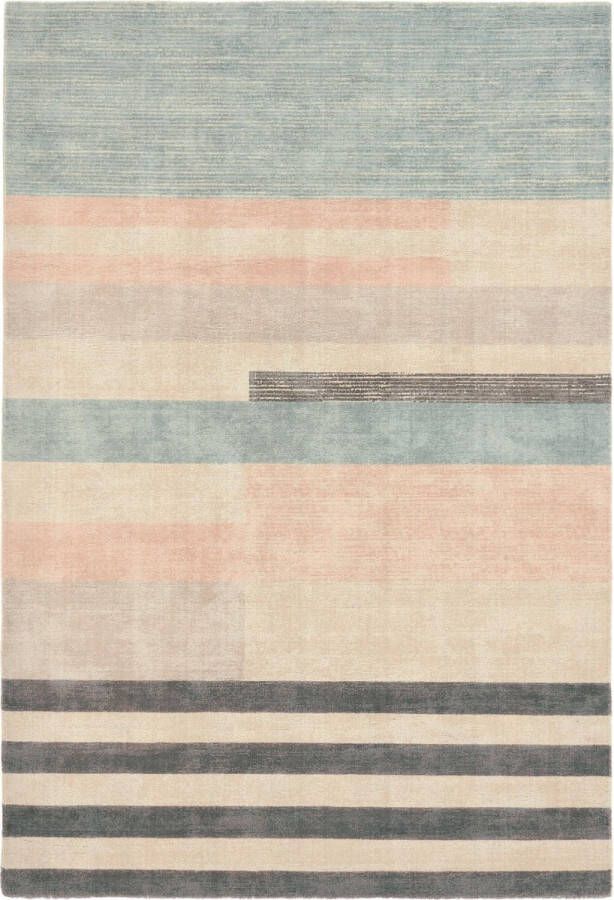 Scion Parwa Dusky Hues 26308 Vloerkleed 160x230 Rechthoek Laagpolig Tapijt Landelijk Meerkleurig