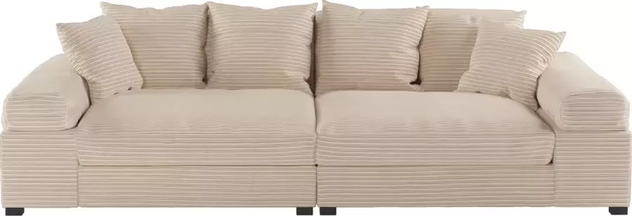 Geen merk Zitbank big sofa Fatguy Beige Corduroy big bigsofa zetel Hoekbanken en hoeksalon bij zetelsenbedden