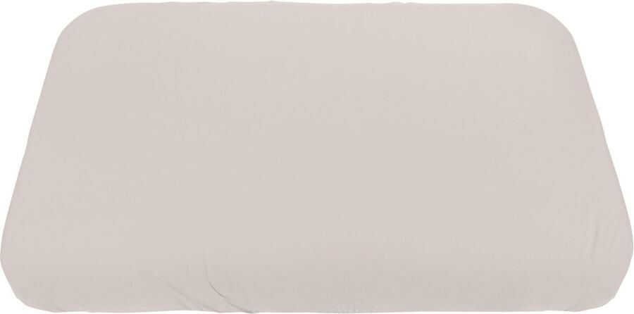 Sebra hoeslaken ledikant 70x120 seabreeze beige