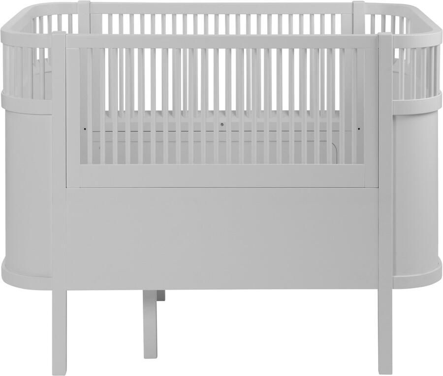 Sebra Meegroeibed Baby & Junior Stone Grey